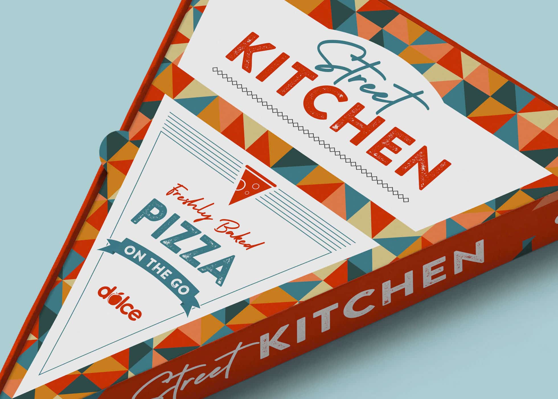 Dolce Pizza Slice Street Kitchen Box