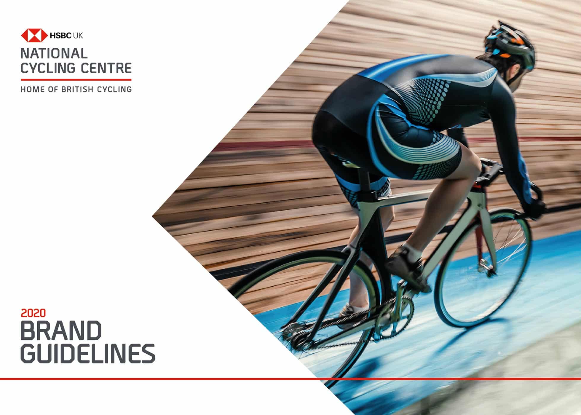 A Close At Branded Guidelines HSBC National Cycling Centre Brand Guidelines